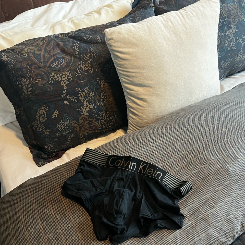 Calvin Klein Black trunks- sis small